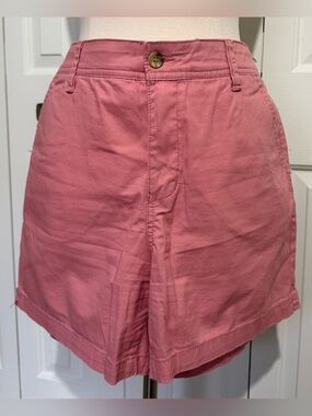 Curve Appeal Ladies Shorts Stretchy Comfort Waistband Mauve Size 14/32 NWOT